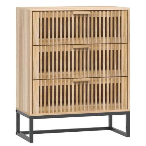 Komoda 60 x 30 x 75 cm od konstruiranog drva - Smeđa 1 Cijena