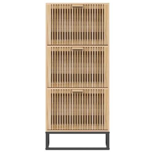 Ormarić za cipele 52 x 25 x 120 cm od konstruiranog drva - Smeđa 1 Cijena
