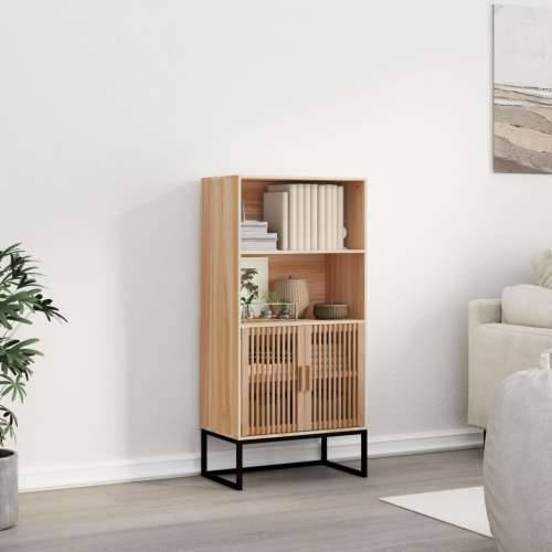 Visoka komoda 60 x 35 x 125 cm od konstruiranog drva - Smeđa 1 Cijena