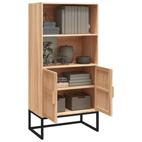 Visoka komoda 60 x 35 x 125 cm od konstruiranog drva - Smeđa 1 Cijena