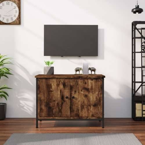 TV ormarić s vratima boja hrasta 60x35x45 cm konstruirano drvo - Dimljeni hrast 1 60 cm Cijena