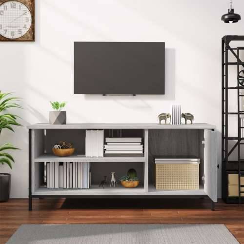 TV ormarić boja hrasta sonome 100x40x45 cm konstruirano drvo - Sivi hrast sonoma 1 Cijena