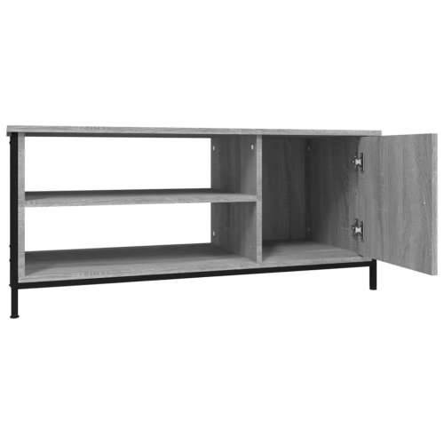 TV ormarić boja hrasta sonome 100x40x45 cm konstruirano drvo - Sivi hrast sonoma 1 Cijena