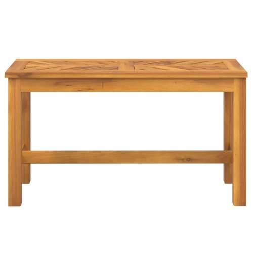 Vrtna klupa 80 cm od masivnog bagremovog drva - 80 x 35 x 45 cm 1 Cijena