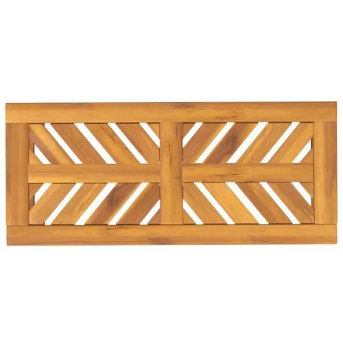 Vrtna klupa 80 cm od masivnog bagremovog drva - 80 x 35 x 45 cm 1 Cijena