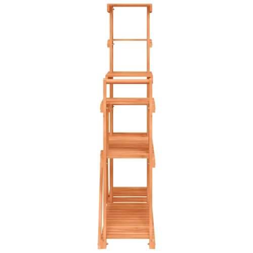 Stalak za cvijeće 110 x 25 x 111 cm od masivne jelovine - Svjetlosmeđa 110 x 25 x 111 cm 1 Cijena