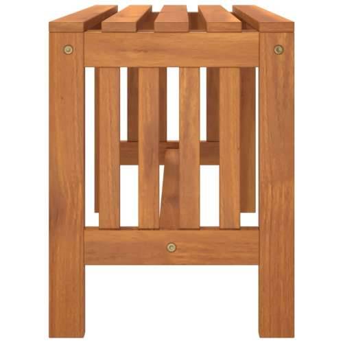 Vrtna klupa 80 cm od masivnog drva eukaliptusa - 80 x 35 x 45 cm 1 Cijena