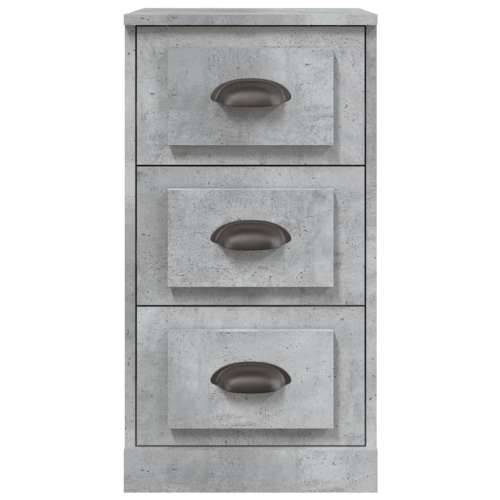Komoda siva boja betona 36x35,5x67,5 cm od konstruiranog drva - Beton siva 1 Cijena