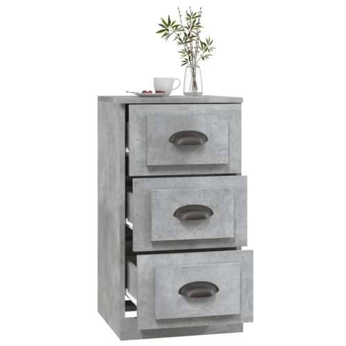 Komoda siva boja betona 36x35,5x67,5 cm od konstruiranog drva - Beton siva 1 Cijena