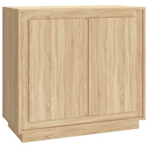 Komoda boja hrasta sonome 80 x 34 x 75 cm od konstruiranog drva - sonoma hrast 1 Cijena