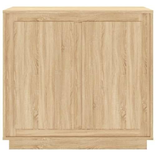 Komoda boja hrasta sonome 80 x 34 x 75 cm od konstruiranog drva - sonoma hrast 1 Cijena