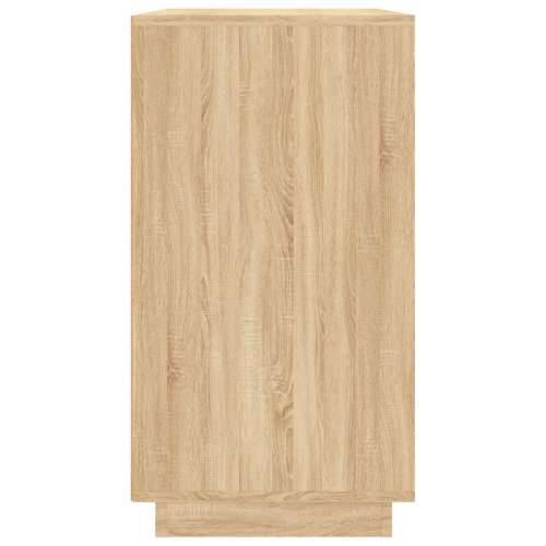 Komoda boja hrasta sonome 80 x 34 x 75 cm od konstruiranog drva - sonoma hrast 1 Cijena