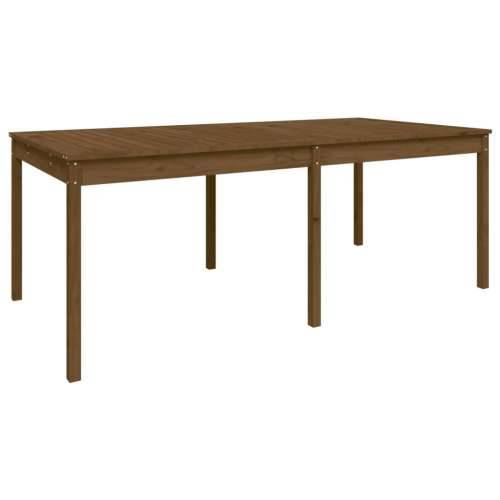 Vrtni stol boja meda 203,5 x 100 x 76 cm od masivne borovine Cijena