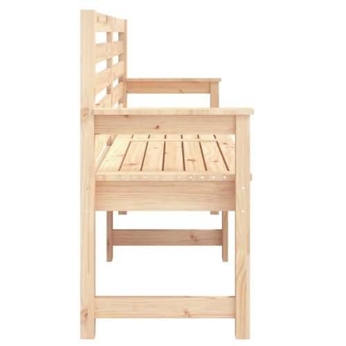 Vrtna klupa 159,5 x 48 x 91,5 cm od masivne borovine - Prirodna boja bora 159.5 x 48 x 91.5 cm 1 2 Cijena