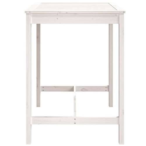 Vrtni stol bijeli 82,5 x 82,5 x 110 cm od masivne borovine - Bijela boja bora 82.5 x 82.5 x 110 cm 1 Cijena