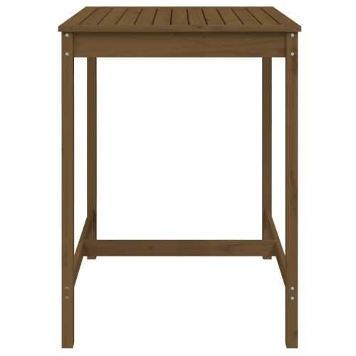 Vrtni stol boja meda 82,5 x 82,5 x 110 cm od masivne borovine - Smeđa boja bora 82.5 x 82.5 x 110 cm 1 Cijena