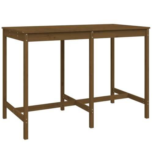Vrtni stol boja meda 159,5 x 82,5 x 110 cm od masivne borovine - Smeđa boja bora 159.5 x 82.5 x 110 cm 1 Cijena