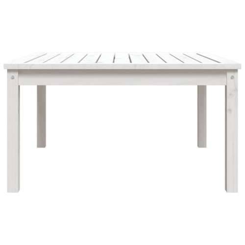 Vrtni stol bijeli 82,5 x 82,5 x 45 cm od masivne borovine - Bijela boja bora 82.5 x 82.5 x 45 cm 1 Cijena