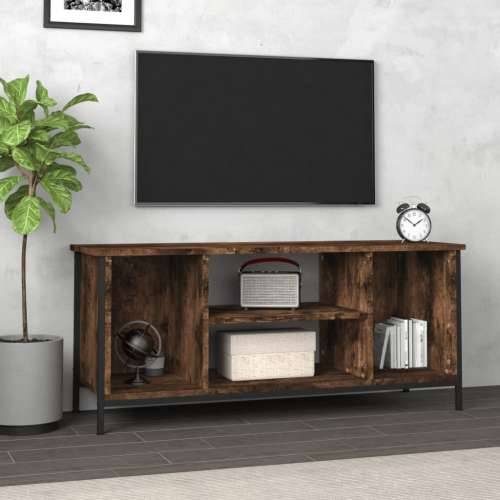 TV ormarić boja dimljenog hrasta 102x35x45 cm konstruirano drvo - Dimljeni hrast 1 Cijena
