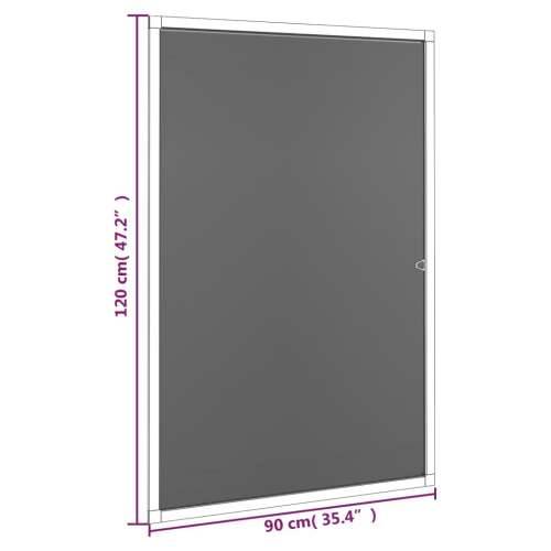 Prozorski zaslon protiv insekata antracit 90 x 120 cm - Antracit 90 x 120 cm Cijena