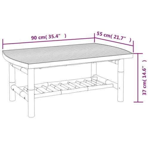 5-dijelna vrtna garnitura od bambusa s krem bijelim jastucima - Krem bijela 2x chair + 2x bench + table 1 Cijena