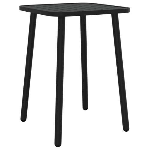 Vrtna garnitura - 5-dijelni vrtni blagovaonski set antracit čelični - Dužina stola 50 cm 4 Cijena