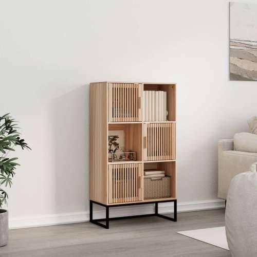 Visoka komoda 70 x 35 x 125 cm od konstruiranog drva - Smeđa 1 Cijena