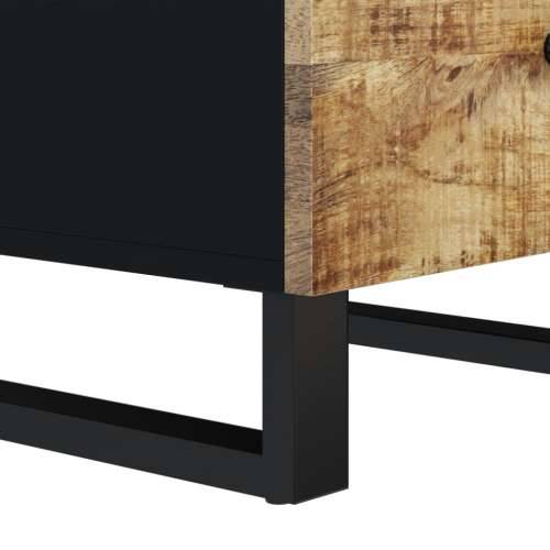 Komoda s 3 ladice 40 x 33,5 x 75 cm od masivnog drva manga - Svjetlosmeđa 1 Cijena