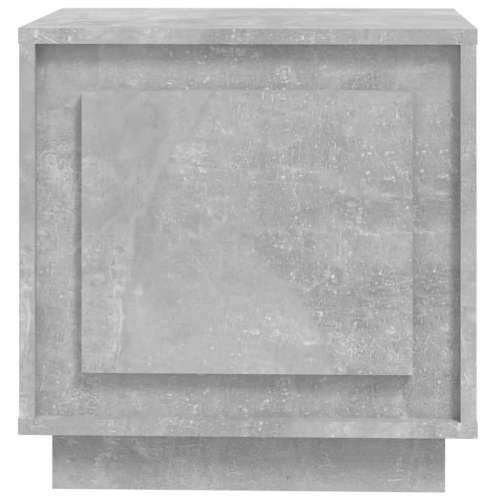 Noćni ormarić siva boja betona 44x35x45 cm konstruirano drvo - Beton siva 1 Cijena
