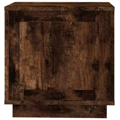 Noćni ormarići 2 kom boja dimljenog hrasta 44x35x45 cm drveni - Dimljeni hrast 2 Cijena