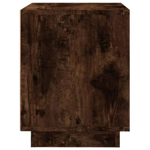 Noćni ormarići 2 kom boja dimljenog hrasta 44x35x45 cm drveni - Dimljeni hrast 2 Cijena
