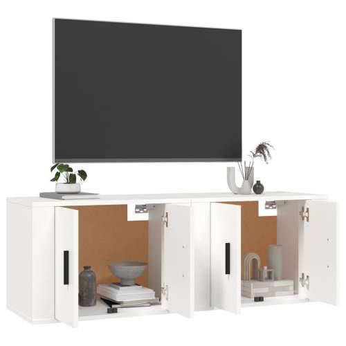 Zidni TV ormarići 2 kom bijeli 57 x 34,5 x 40 cm - Bijela 2 57 cm Cijena