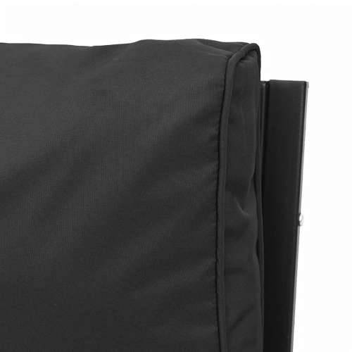Vrtne stolice sa sivim jastucima 2 kom 62 x 75 x 79 cm čelične - Siva 2 Cijena