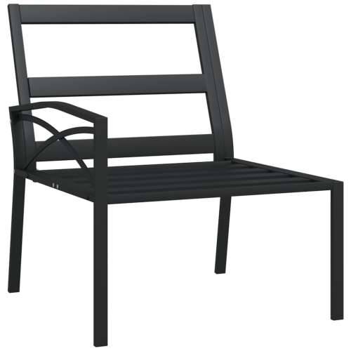 Vrtne stolice sa sivim jastucima 2 kom 62 x 75 x 79 cm čelične - Siva 2 Cijena