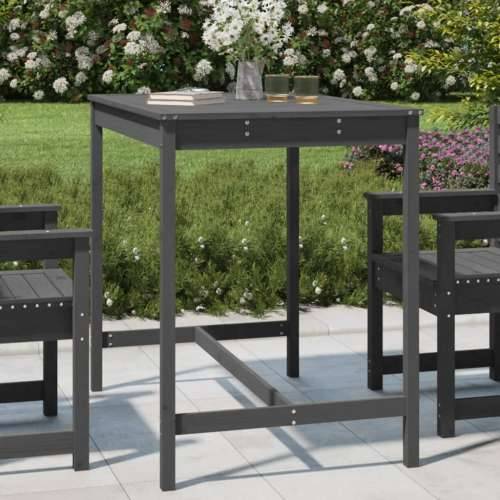 Vrtni stol sivi 121x82,5x110 cm od masivne borovine - Siva boja bora 121 x 82.5 x 110 cm 1 Cijena