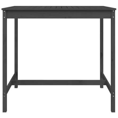 Vrtni stol sivi 121x82,5x110 cm od masivne borovine - Siva boja bora 121 x 82.5 x 110 cm 1 Cijena