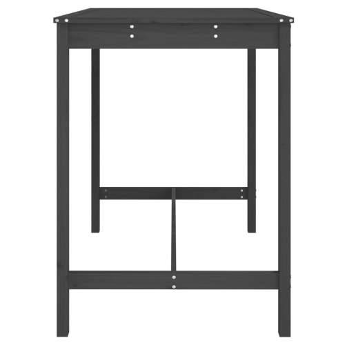 Vrtni stol sivi 121x82,5x110 cm od masivne borovine - Siva boja bora 121 x 82.5 x 110 cm 1 Cijena