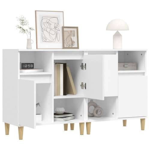 Komode 2 kom bijele 60 x 35 x 70 cm od konstruiranog drva - Bijela 2 Cijena