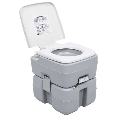 Prijenosni set toaleta za kampiranje i spremnika za vodu - 106 x 37 x 29 cm Cijena
