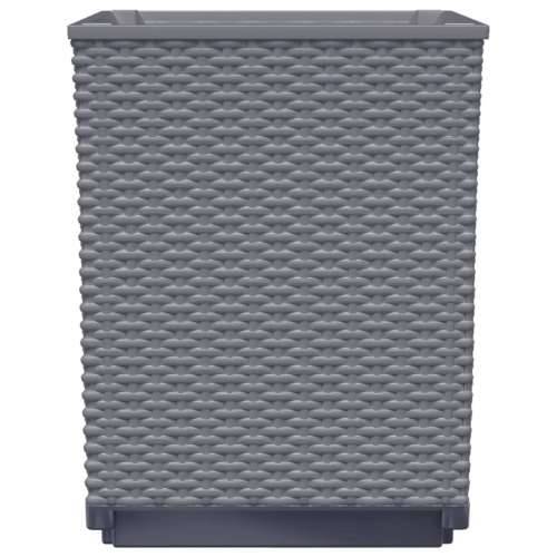 Sadilice 2 kom plava siva 30 x 30 x 37 cm od polipropilena - Plavo-siva 2 Cijena