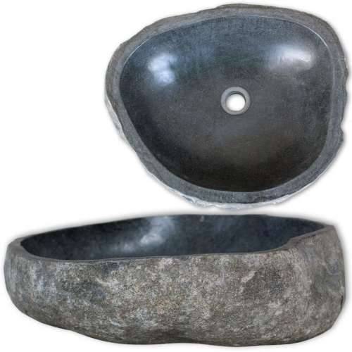 Umivaonik od rječnog kamena ovalni 38-45 cm  Cijena