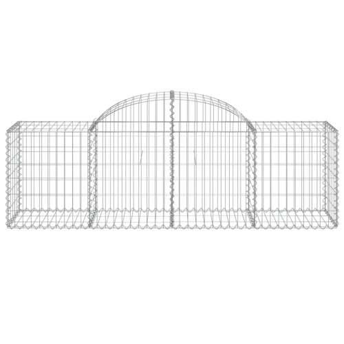 Lučne gabionske košare 13 kom 200x50x60/80 cm pocinčano željezo - 200 x 50 x 60/80 cm 13 Cijena
