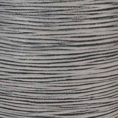 Capi vaza Nature Rib okrugla 40 x 32 cm antracit KOFZ270  - Antracit 40 x 32 cm 1 Plastika Cijena