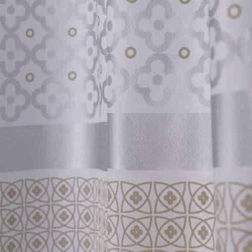 Sealskin zavjesa za tuš Marrakech 180 cm srebrna 235281318 - Srebrno Cijena
