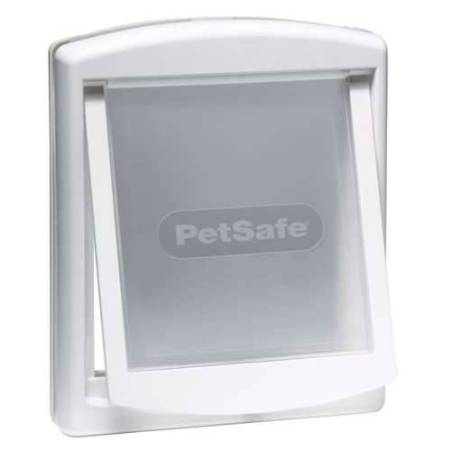 PetSafe dvosmjerna vrata za ljubimce 740 srednja 26,7 x 22,8 cm bijela - Bijela 26.7 x 22.8 cm Cijena