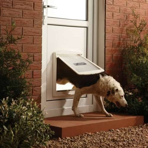 PetSafe dvosmjerna vrata za ljubimce 760 velika 35,6 x 30,5 cm bijela - Bijela 35.6 x 30.5 cm Cijena