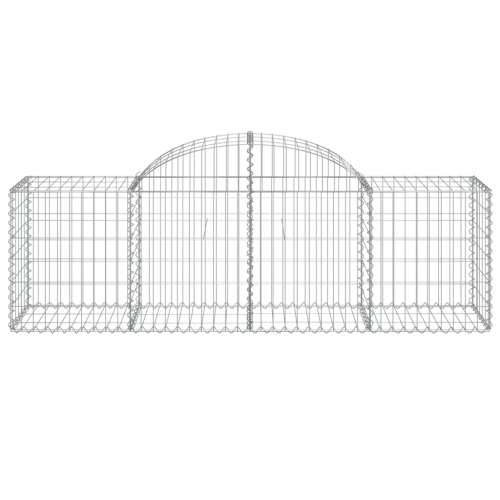 Lučne gabionske košare 25 kom 200x50x60/80 cm pocinčano željezo - 200 x 50 x 60/80 cm 25 Cijena