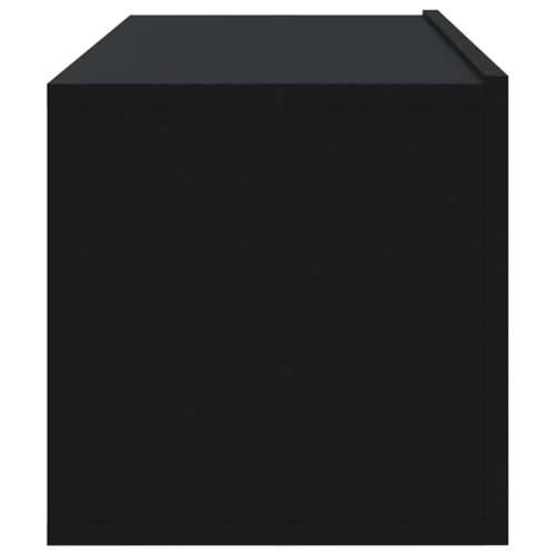 Zidni TV ormarići 4 kom crni 100 x 30 x 30 cm - Crna 4 100 cm Cijena