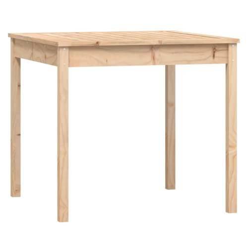 3-dijelni vrtni bistro set od masivne borovine - Prirodna boja bora 3 Cijena