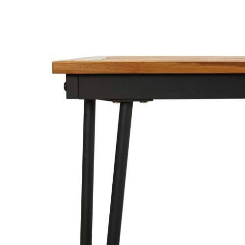 Vrtni stol s U-nogama 180x90x75 cm od masivnog drva bagrema - 180 x 90 x 75 cm 1 Cijena